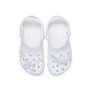 Jibbitz™ White Pearl Beaded 5 Pack