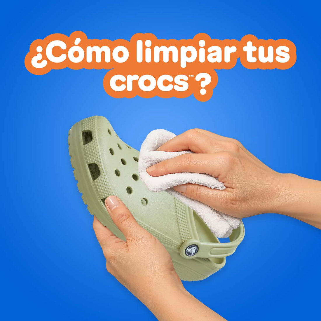 ¿Cómo limpiar tus Crocs™ para mantenerlas como nuevas?