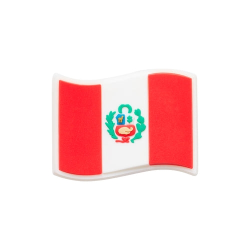 Jibbitz™ Large Peru Flag