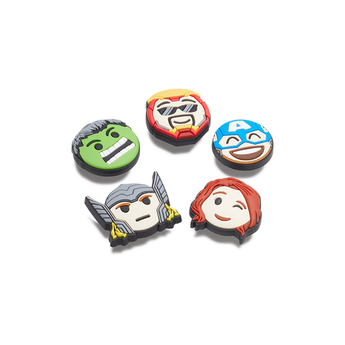Jibbitz™ Avengers Emojis 5 Pack