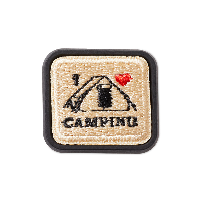 Jibbitz™ I Love Camping Patch