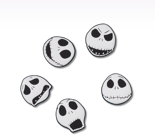 Jibbitz™ NBC Jack Skellington 5 Pack