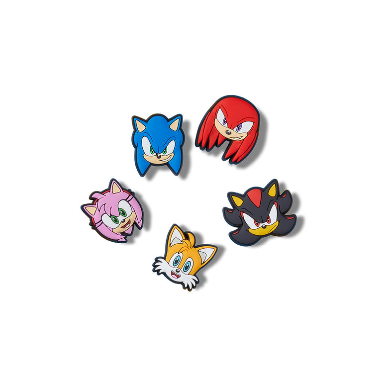 Jibbitz™ Sonic The Hedge Hog 5 Pack