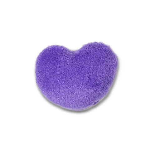 Jibbitz™ Purple Fuzzy Heart