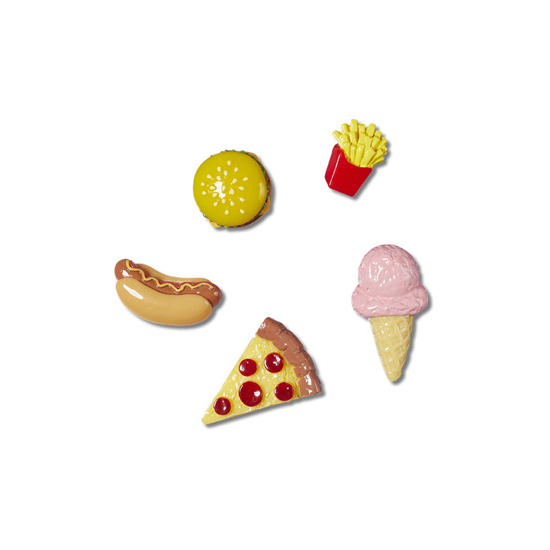 Jibbitz Mini 3D Food 5 Pack