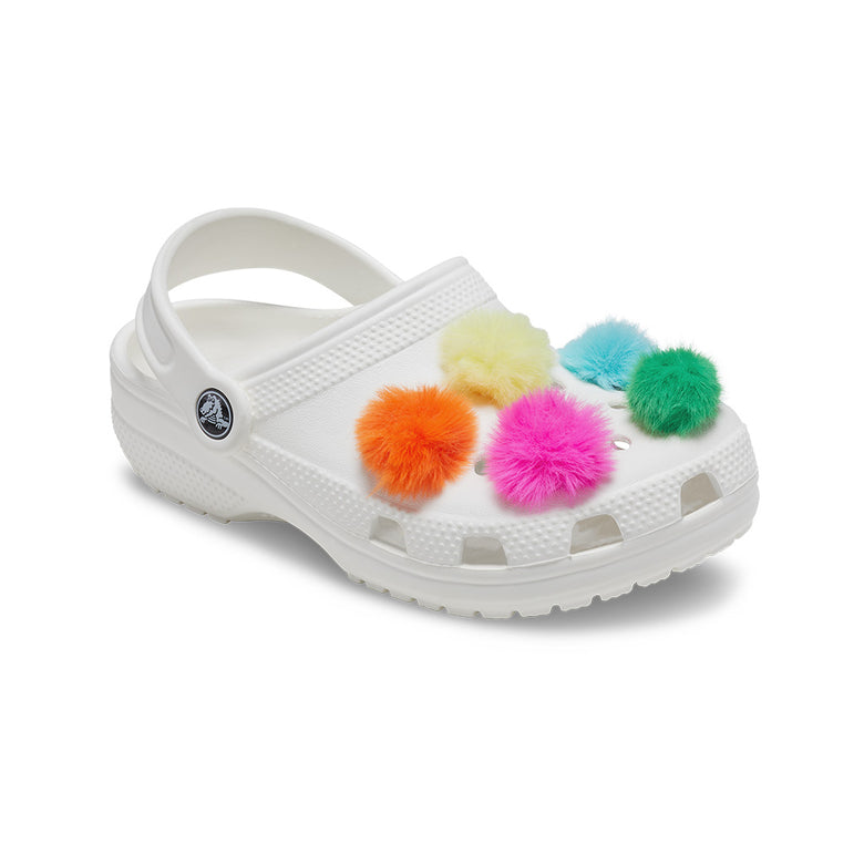 Jibbitz™ 80s Neon Puff Ball 5 Pack