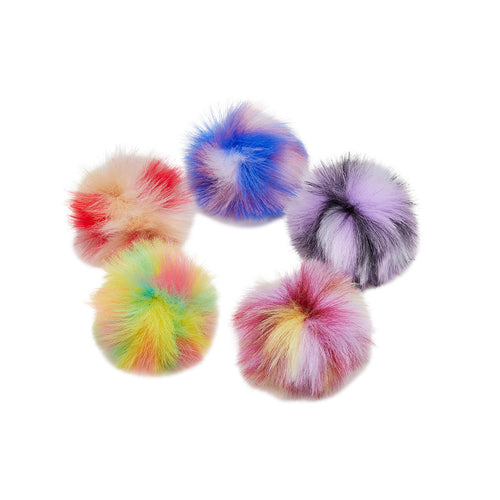 Jibbitz™ Dyed Puff 5 Pack