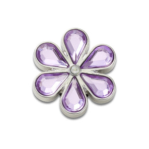 Jibbitz™ Purple Blinged Out Daisy
