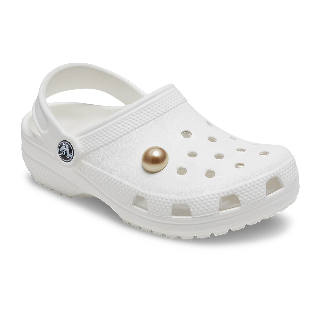 Jibbitz™ Gold Pearl Dome