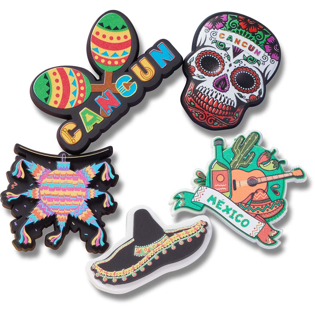 Jibbitz™ Cancun Mexico 5 Pack