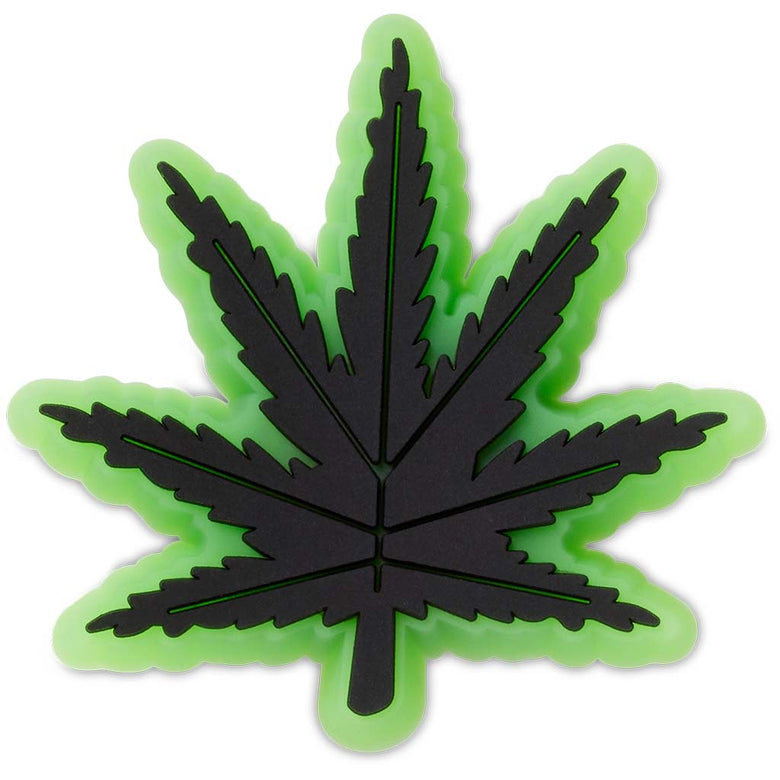 Jibbitz™ Lights Up Hemp Leaf