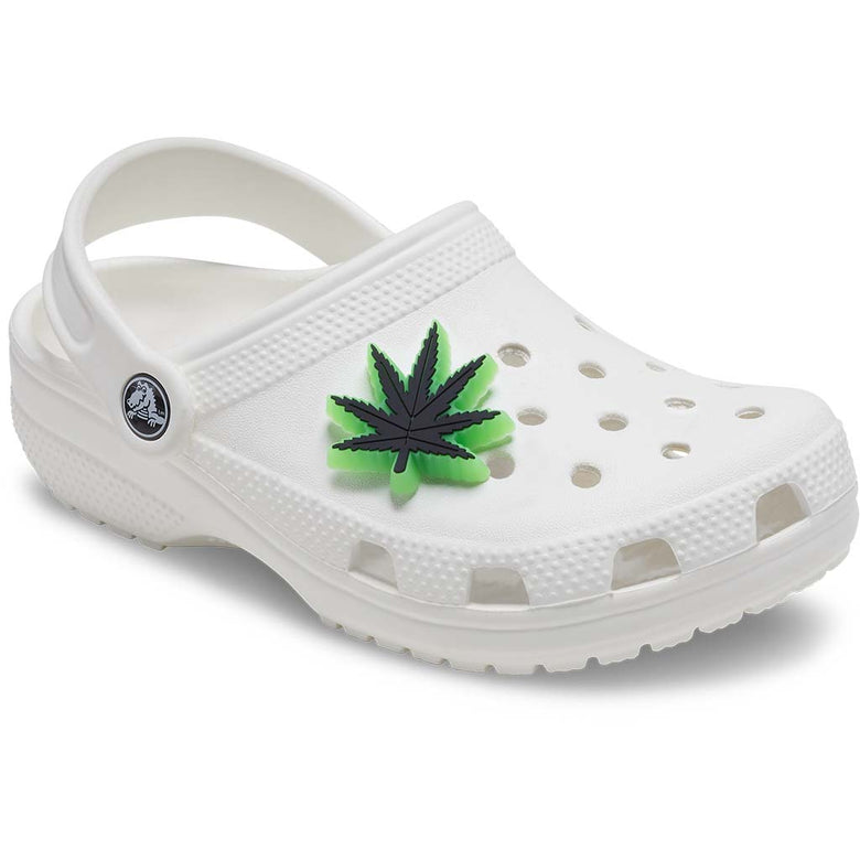 Jibbitz™ Lights Up Hemp Leaf