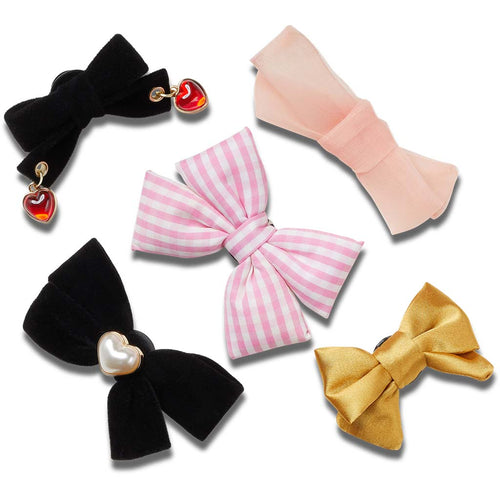 Jibbitz™ Oversized Mixed Bows 5 Pack