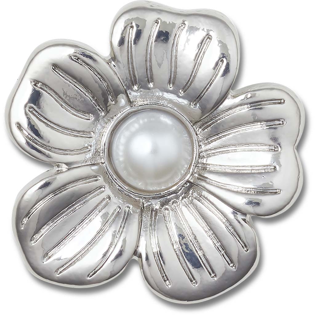 Jibbitz™ Silver Mnchrm Daisy 2