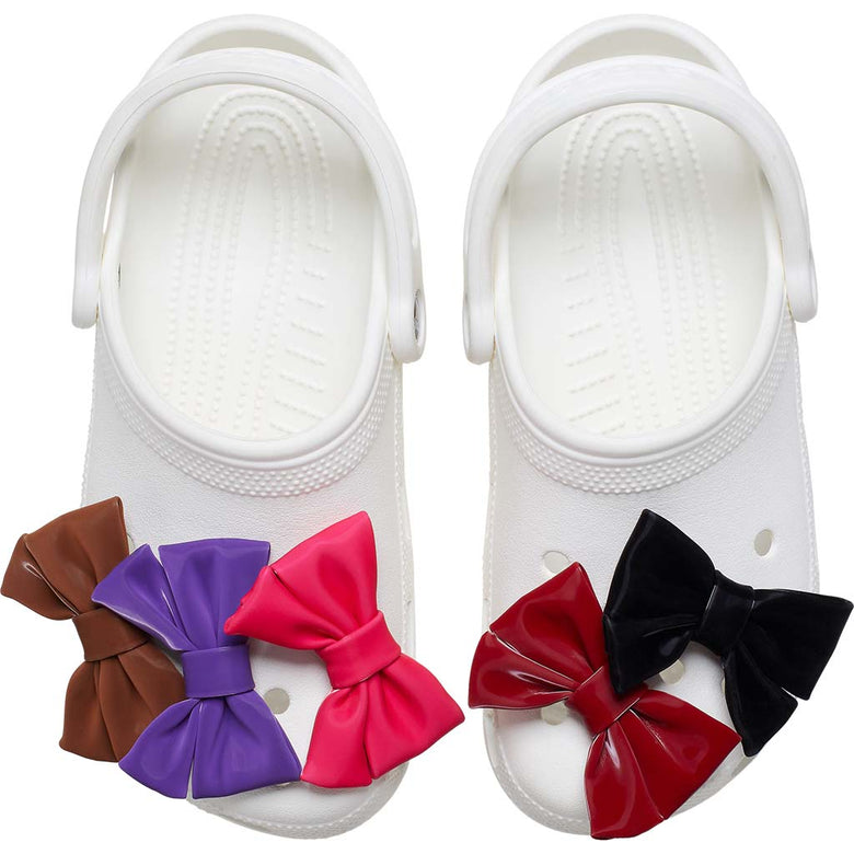 Jibbitz™ Solid Romantic Bow 5 Pack