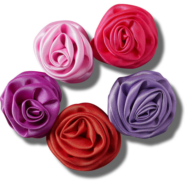 Jibbitz™ Dark Rosette 5 Pack