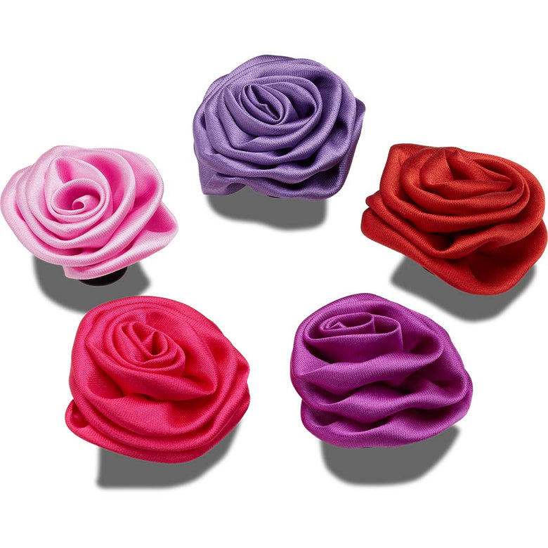 Jibbitz™ Dark Rosette 5 Pack