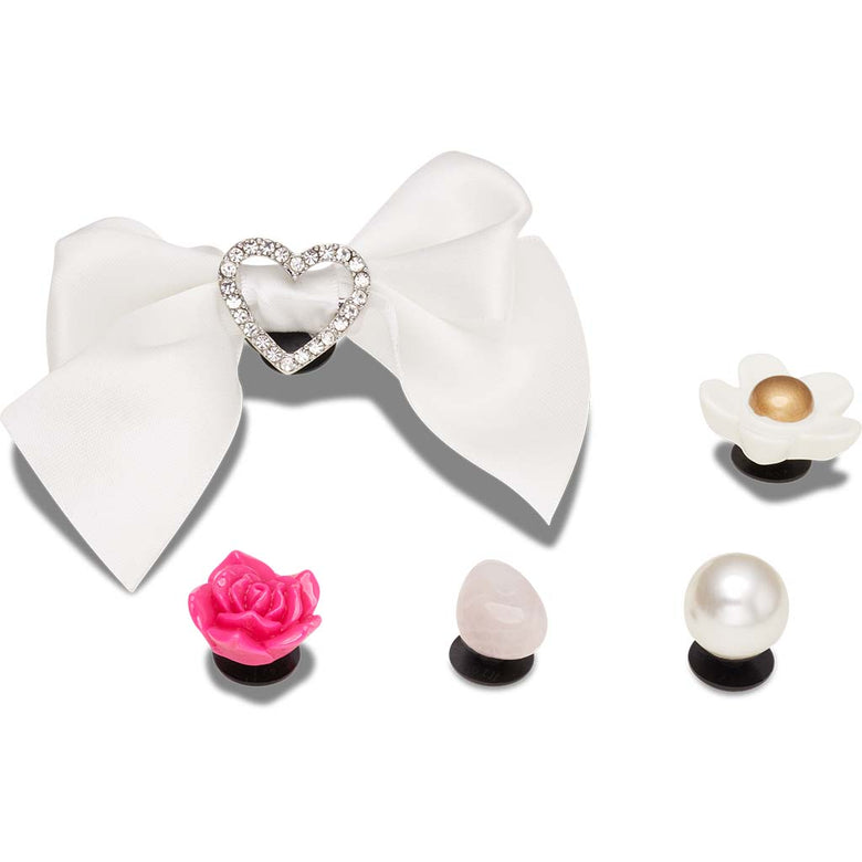Jibbitz™ Elegant White 5 Pack