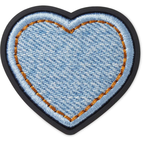 Jibbitz™ Denim Patch Heart