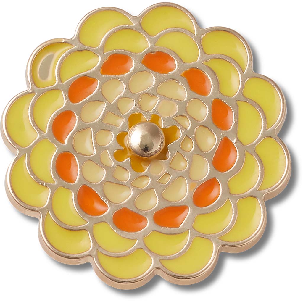 Jibbitz™ Yellow Spinner Flower