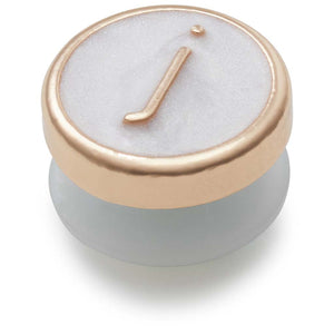 Jibbitz™ Tiny Pearlized Letter J