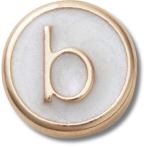 Jibbitz™ Tiny Pearlized Letter B