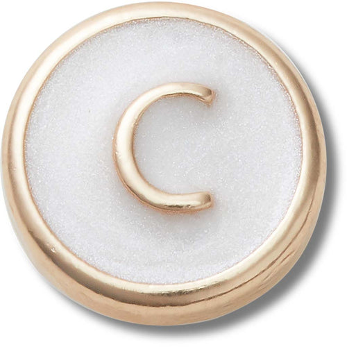 Jibbitz™ Tiny Pearlized Letter C