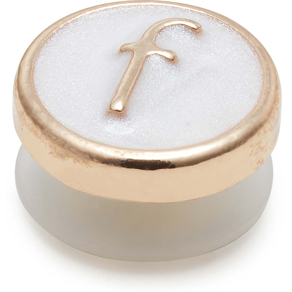 Jibbitz™ Tiny Pearlized Letter F