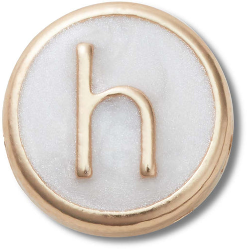 Jibbitz™ Tiny Pearlized Letter H