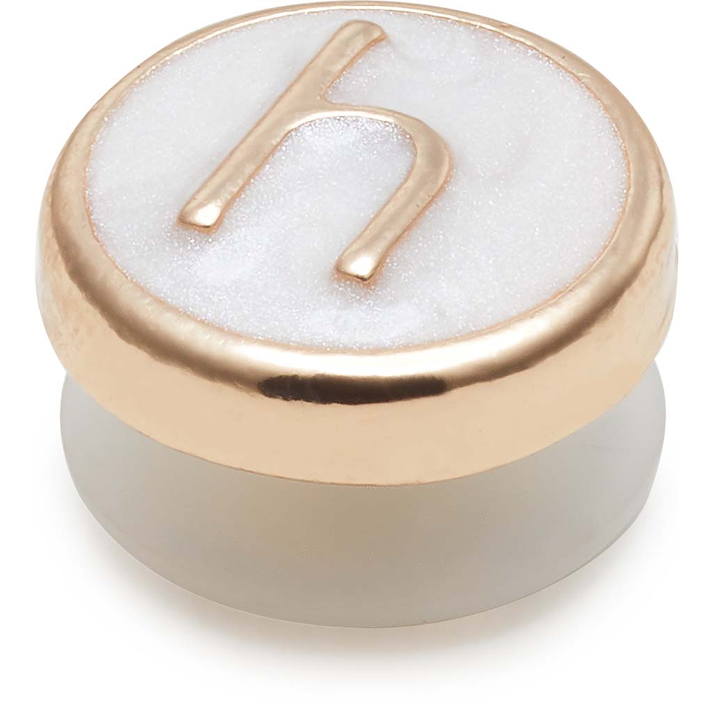 Jibbitz™ Tiny Pearlized Letter H