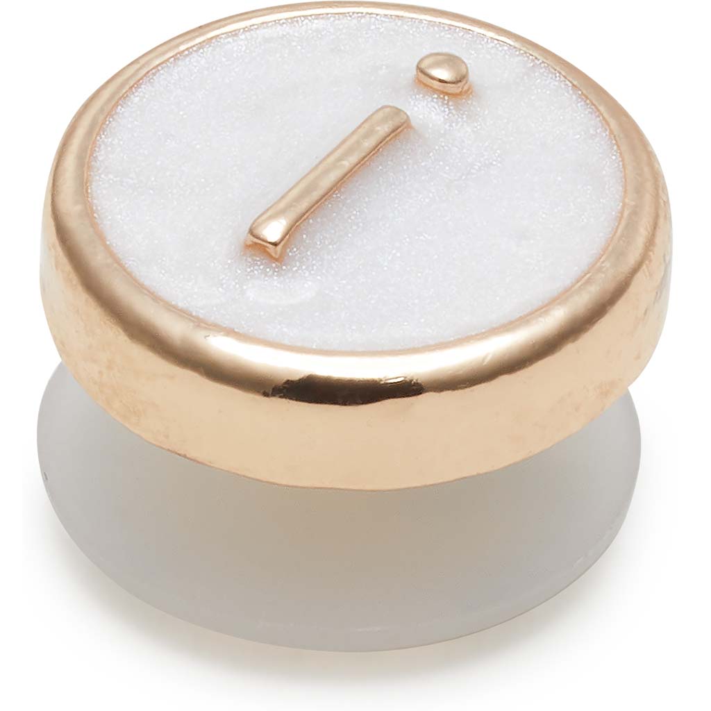 Jibbitz™ Tiny Pearlized Letter I