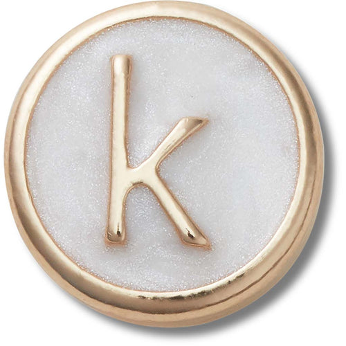 Jibbitz™ Tiny Pearlized Letter K