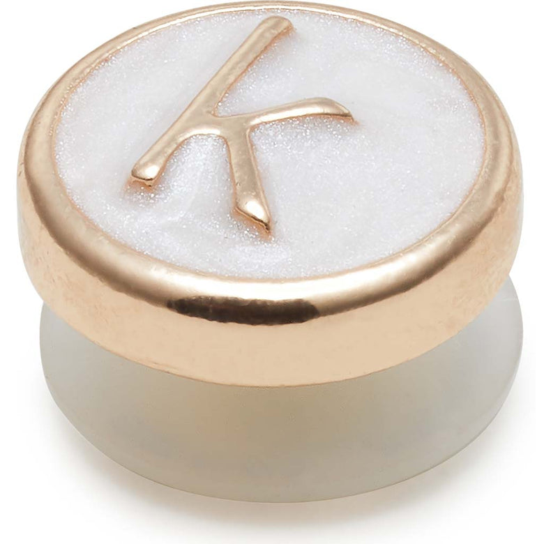 Jibbitz™ Tiny Pearlized Letter K