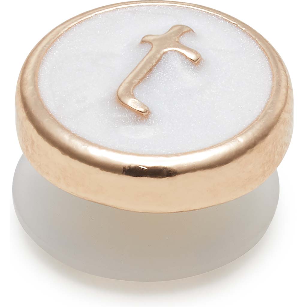 Jibbitz™ Tiny Pearlized Letter T