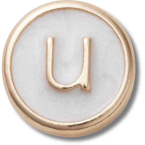 Jibbitz™ Tiny Pearlized Letter U