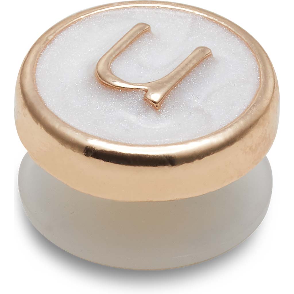 Jibbitz™ Tiny Pearlized Letter U