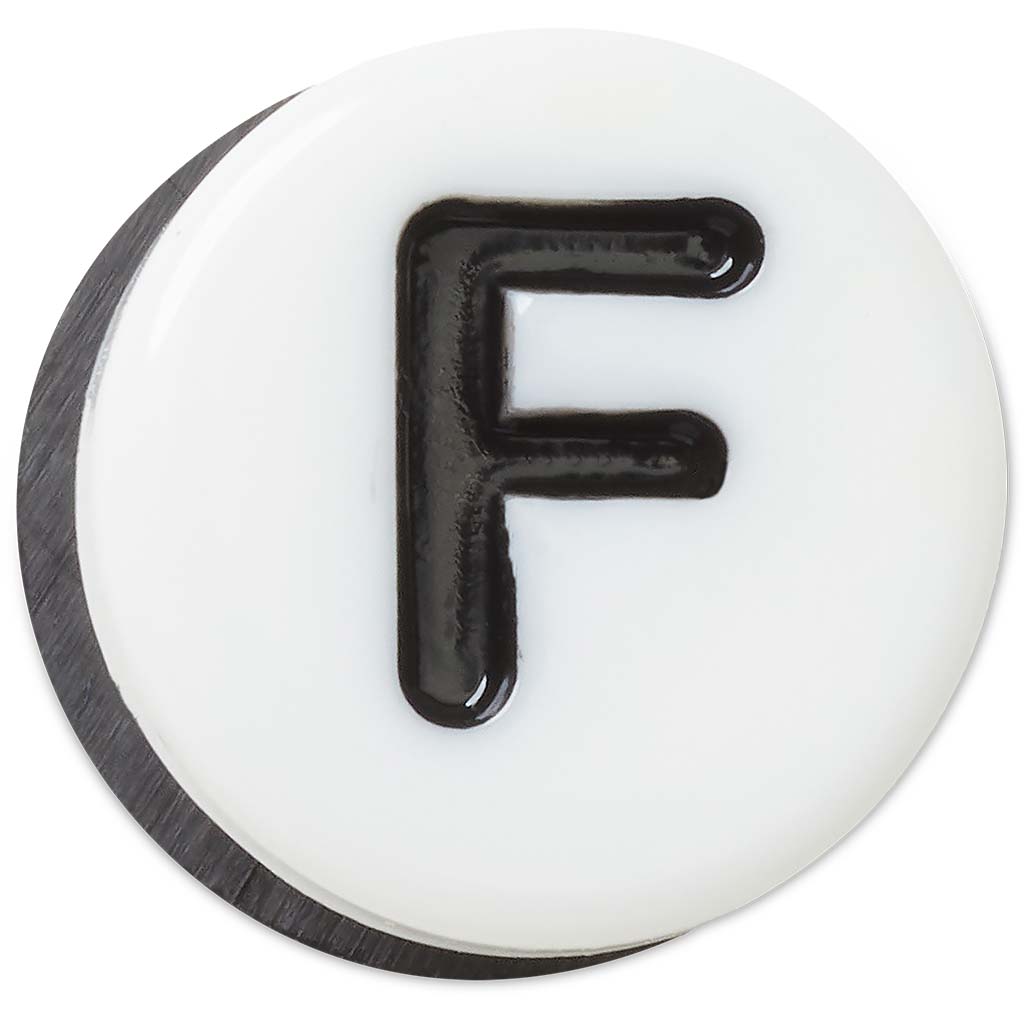 Jibbitz™ F Tiny Friendship Letter