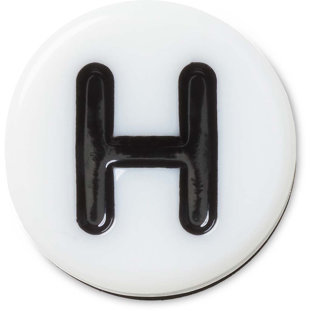 Jibbitz™ H Tiny Friendship Letter