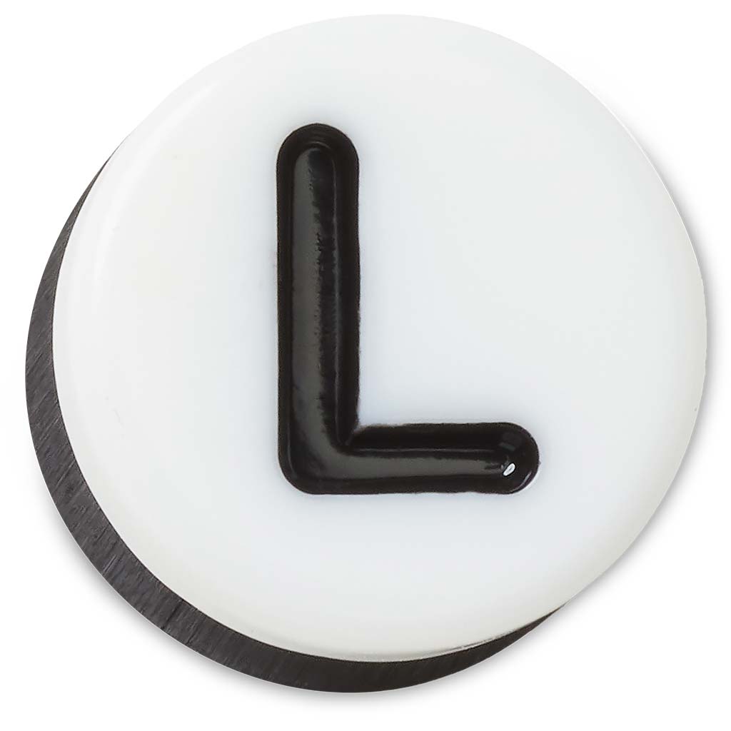 Jibbitz™ L Tiny Friendship Letter