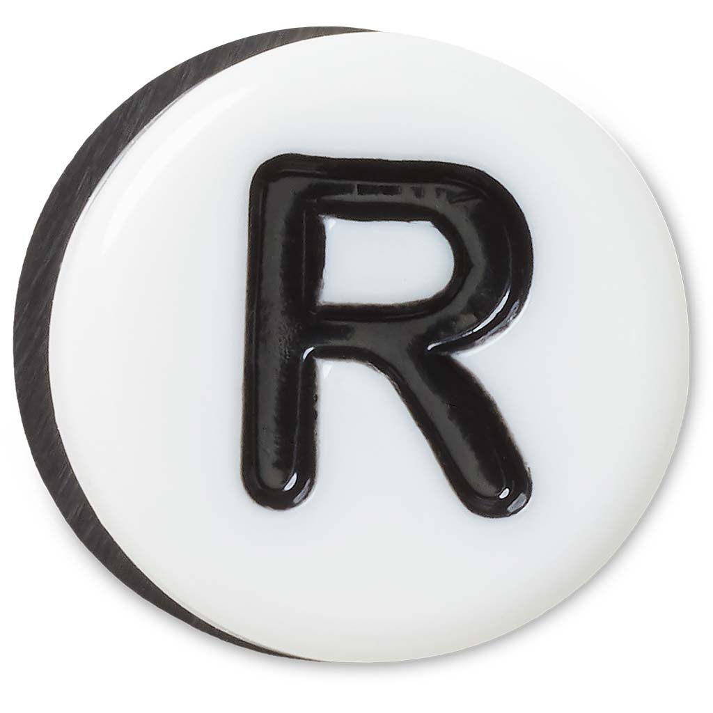 Jibbitz™ R Tiny Friendship Letter