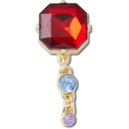 Jibbitz™ Red Dangle Gem
