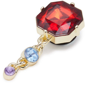 Jibbitz™ Red Dangle Gem