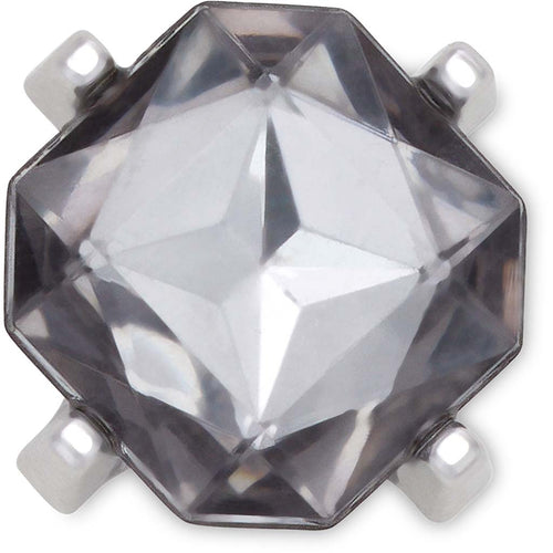 Jibbitz™ Charcoal Square Gem