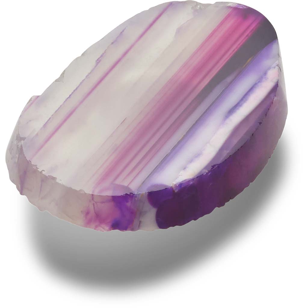 Jibbitz™ Purple Glass Cut Stone