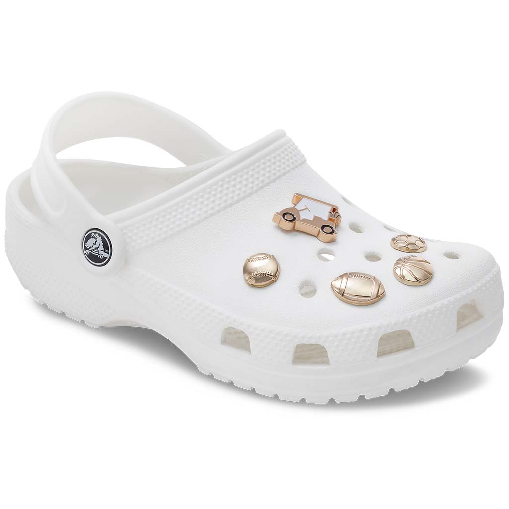 Jibbitz™ All Gold Sports 5 Pack