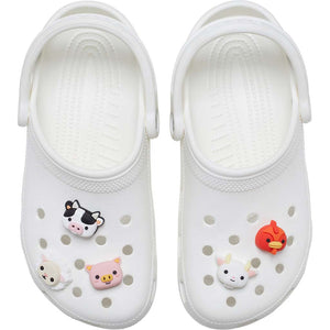Jibbitz™ 3D Farm Animal Faces 5 Pack