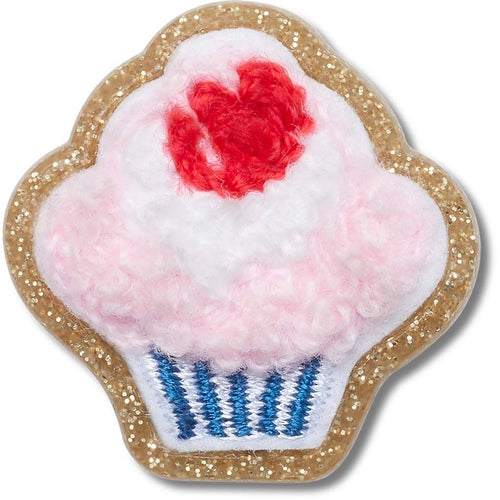 Jibbitz™ Patchwork Pink Cupcake