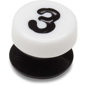 Jibbitz™ Number Three Tiny Friendship