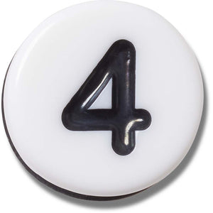 Jibbitz™ Number Four Tiny Friendship