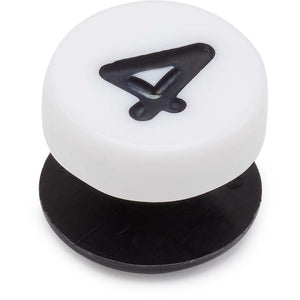 Jibbitz™ Number Four Tiny Friendship